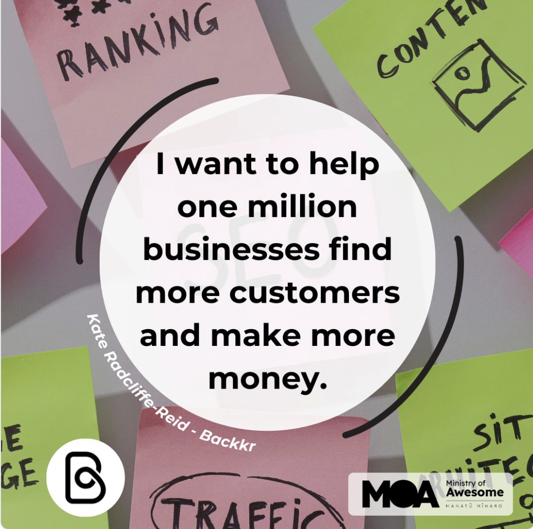 Kate Radcliffe-Reid: I want to help one million businesses find more customers and make more money