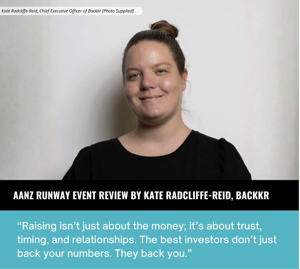 AANZ Runway event review by Kate Radcliffe-Reid, Backkr