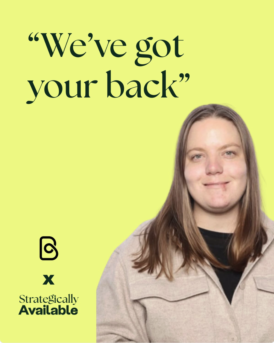 Backkr x Strategically Available – We've got your back